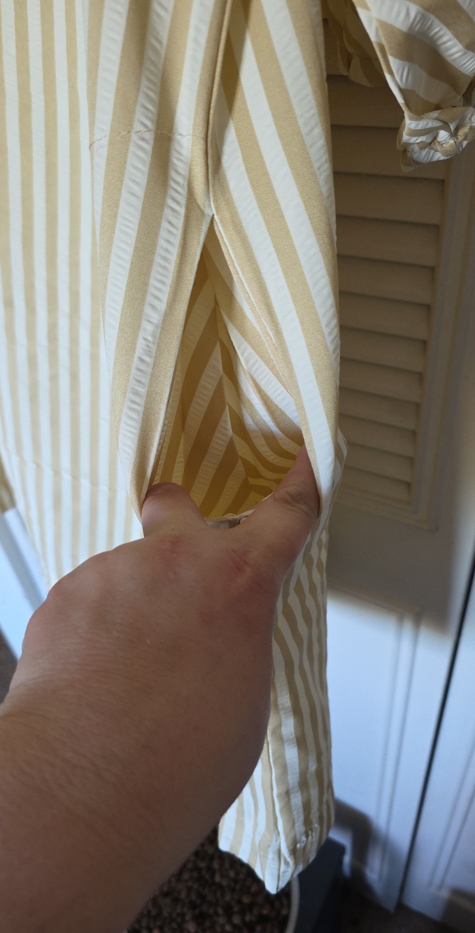 Women's Striped Mini Dress - Picture 16 of 16